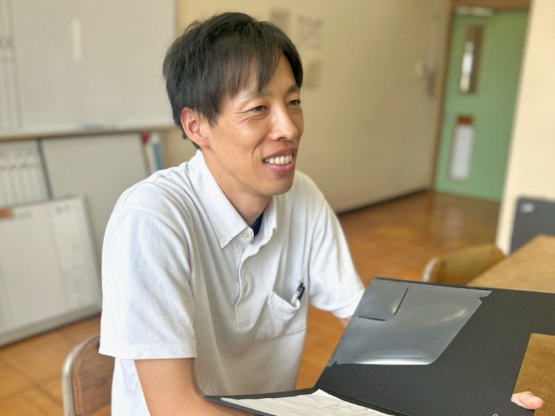 インタビュー写真